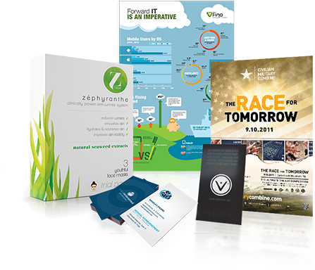 Our Print Design Work for our Clients